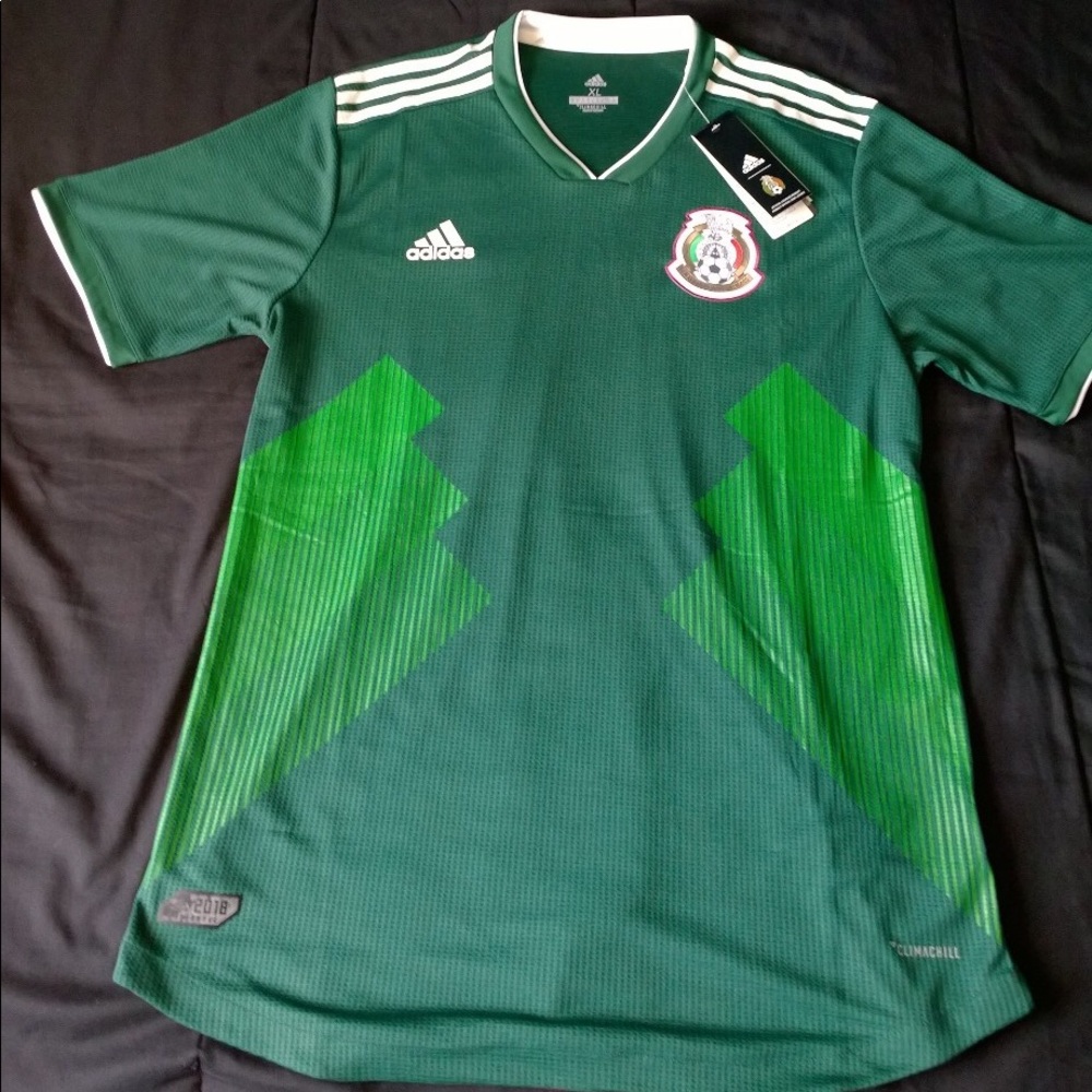 Adidas Climachill Mexico World Cup Soccer Jersey